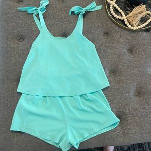 Green romper